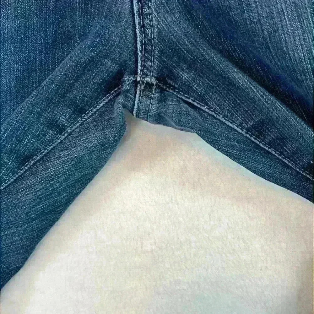 AG Adriano Goldschmied Jeans Size 27R Medium Wash Mid Rise Cigarette - Picture 8 of 12